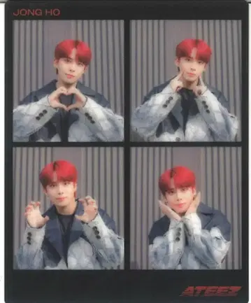 ATEEZ JONG HO ZERO:FEVER Part.2 4CUT 사진