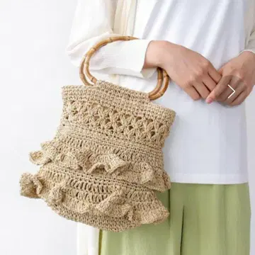 [Casselini/캐세리니] 페이퍼 뱀부 BAG
