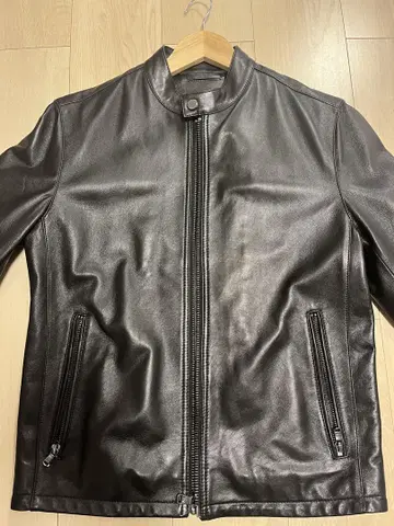 MICHAEL KORS 마이클코어스 블랙 가죽 자켓 XS
