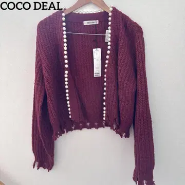 COCO DEAL 코코딜 펄 니트 가디건