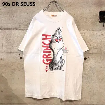 90s DR SEUSS 닥터 수스 GRINCH 그린치 티셔츠