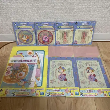 제일복권 별의 커비 푸푸푸라멘 F상 H상 7종 세트