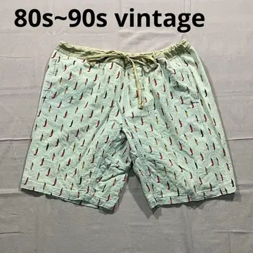80년대~90년대 vintage 숏팬츠 이지 팬츠