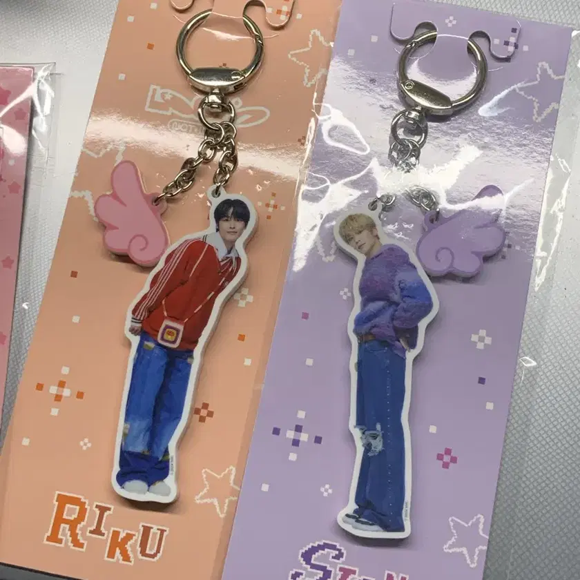 NCT WISH - ONE SUMMER WISH WINGS KEYRING