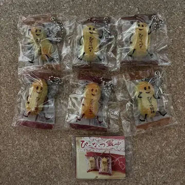 피넛츠 모나카 미니어처 스퀴즈 컬렉션 가챠가챠 컴플리트 6종