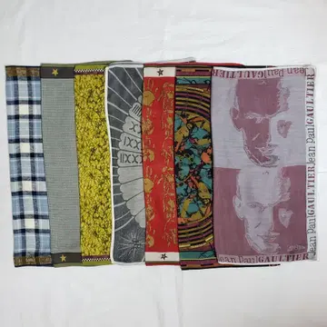 [레어] JEAN PAUL GAULTIER 장 폴 고티에 손수건