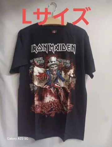 밴드 티셔츠 IRON MAIDEN 아이언 메이든 L 사이즈