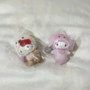 산리오 쪼꼬미 시크릿 키링 물의 생물 2세트