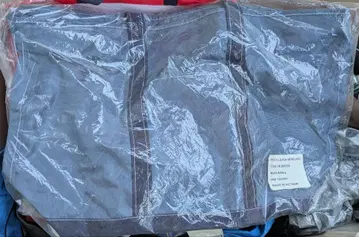 미사용 나일론 토트백 LLBean 블루 네이비 파랑 곤색