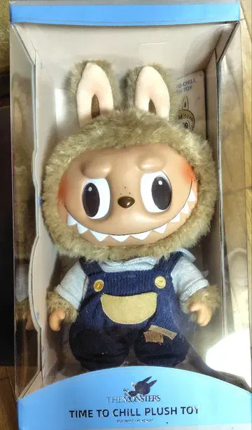 LABUBU TIME TO CHILL 봉제 인형 정품
