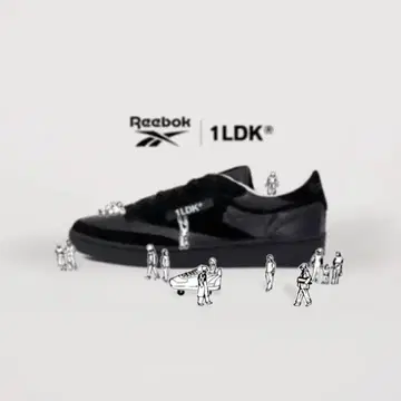 Reebok x 1LDK CLUB C 85 VINTAGE Black 26