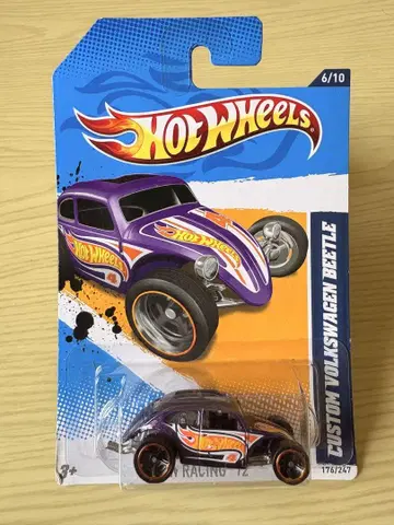HOT WHEELS 커스텀 폭스바겐 비틀 레이싱 타입