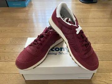 Saucony JAZZ 버건디 27.5cm (미사용품)