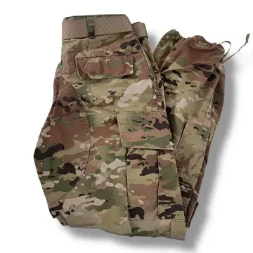 새상품급 벨트 포함 US ARMY 카고 팬츠 멀티캠 컴뱃 팬츠 M