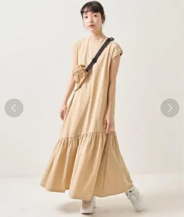 사우전드마일 티어드 플레어 원피스