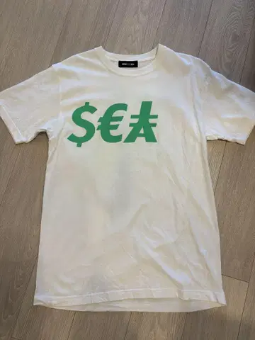WIND AND SEA 화이트 티셔츠 SEA WIND AND 위던시