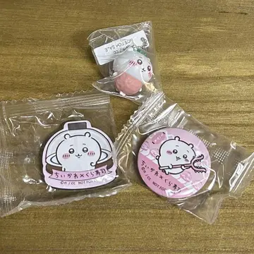 쿠라스시 x 치이카와 (먼작귀)  피규어 캔뱃지 마그넷 시트