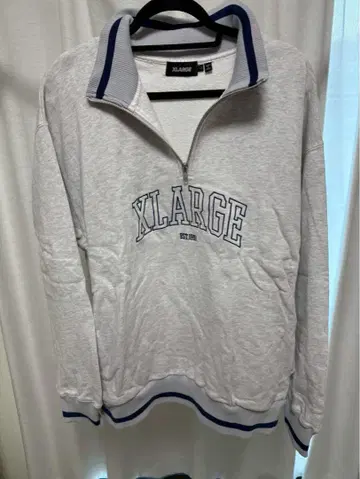 XLARGE 그레이 집업 트레이닝복