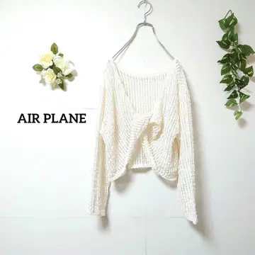 AIR PLANE 시스루 니트 가디건 풀오버