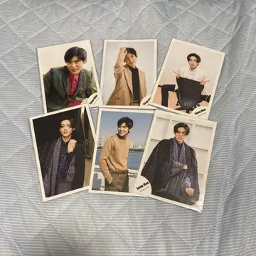 메구로 렌 Johnny & Associates 사진 카드 7장 세트