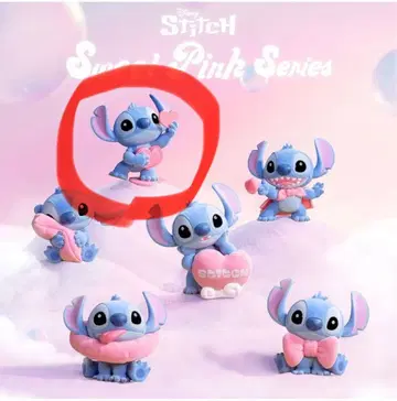 52TOYS 스티치 Sweet Pink Series