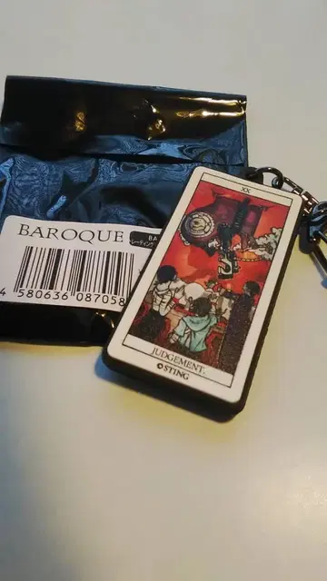 BAROQUE(바로크/왜곡된 망상) 러버 키링/중급 천사 & 작업 천사