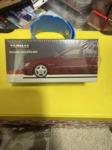 터마 웍스 1/64 메르세데스 S55 AMG 보르도 레드 메탈릭