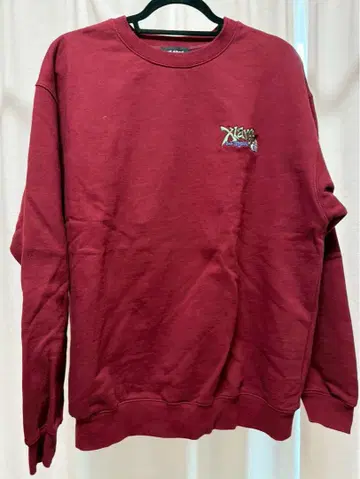 XLARGE 버건디 트레이닝복 L