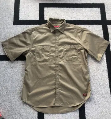 Dickies 디키즈 와펜 자수 트윌 반팔 워크 셔츠