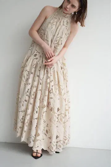 acka flower lace dress 새상품급