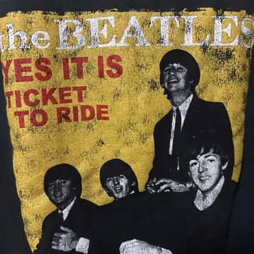 The Beatles 프린트 티셔츠 다크 그레이