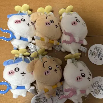 치이카와 (먼작귀) 토끼 하치와레 토벌 마스코트 6체 세트