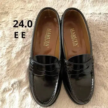[미사용급] 하루타 24.0 E 코인 로퍼 블랙