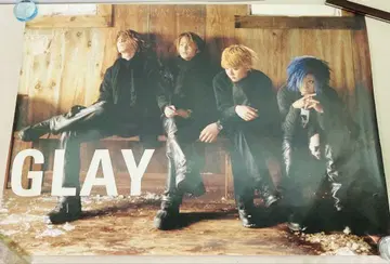 [당시 물품] GLAY B1 특대 포스터 J-POP 헤이세이 레트로 S6