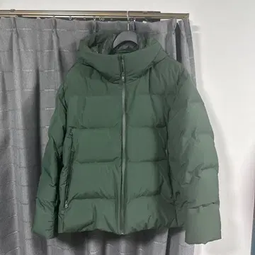 UNIQLO 심리스 다운 후드티