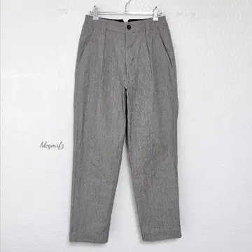 새상품급 MHL 린넨 혼방 턱 스트레이트 워크 팬츠 마가렛호웰