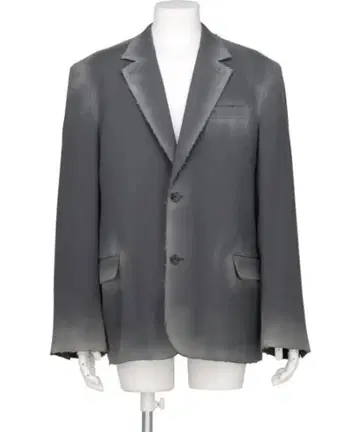 25ss doublet dusty tailored jacket gray