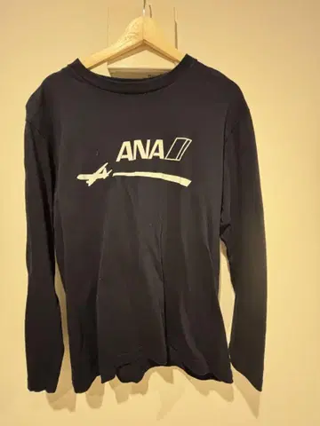 하네다 공항 한정 ANA 롱 T셔츠
