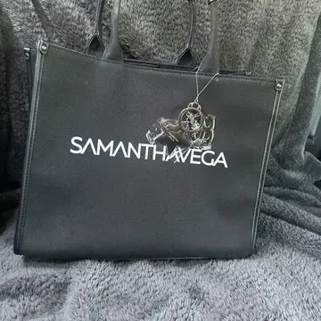 SAMANTHA VEGA 블랙 토트백