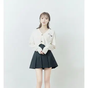 kiiris 니트 가디건 아이보리