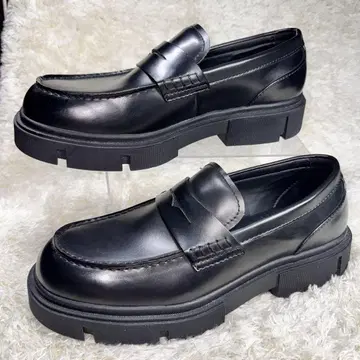 ZARA 자라 통굽 로퍼 맥시 밑창 [구하기 어려움] 블랙 28.5cm