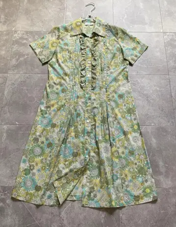 [ 새상품급 ] SCAPA 스캐파 LIBERTY 원피스 프릴 꽃무늬 42