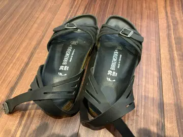 버켄스탁 블랙 샌들 39