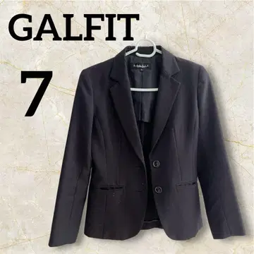 GALFIT 블랙 테일러드 자켓 사이즈 7 블랙 수트 자켓 슬림