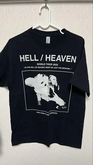 KESHI HELL / HEAVEN 티셔츠 2022