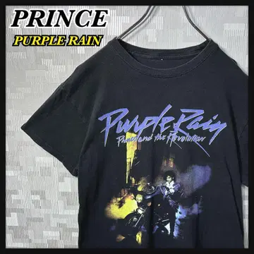 PRINCE 프린스 밴드 티셔츠 뱅T 치비T 블랙 검정 US 구제 의류