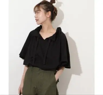 JOURNAL STANDARD relume 프릴 리본 T셔츠
