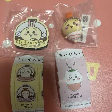치이카와 쿠라스시 빘쿠라퐁 토끼 마그넷 피규어 세트