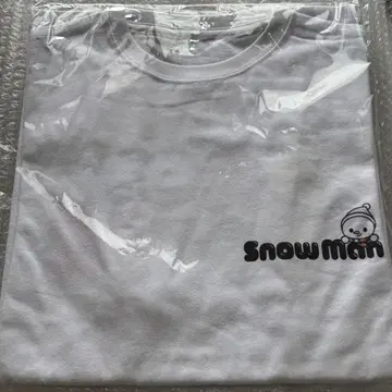 SnowMan T셔츠 화이트 로고 국립 스타디움