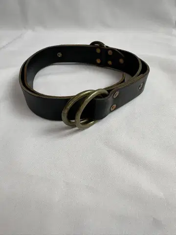 ANACHRONORM LEATHER Ring Belt